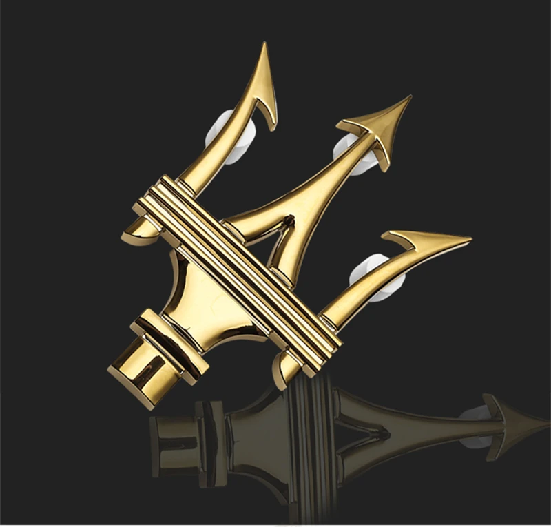 

for Maserati Quattroporte Ghibli Levante Grill Logo Car Emblem Badge Styling Accessories