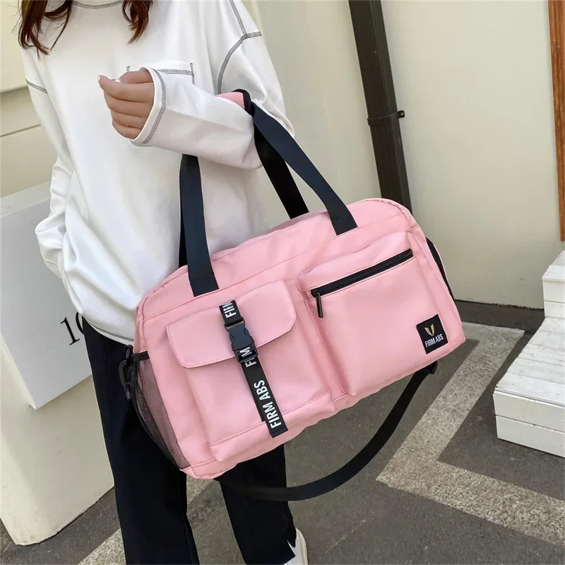 

Travel Luggage Bag Large Capacity Outdoor Load Clothes Handheld Travel Organizer Female Wet and Dry Separation Sports Gym Bag