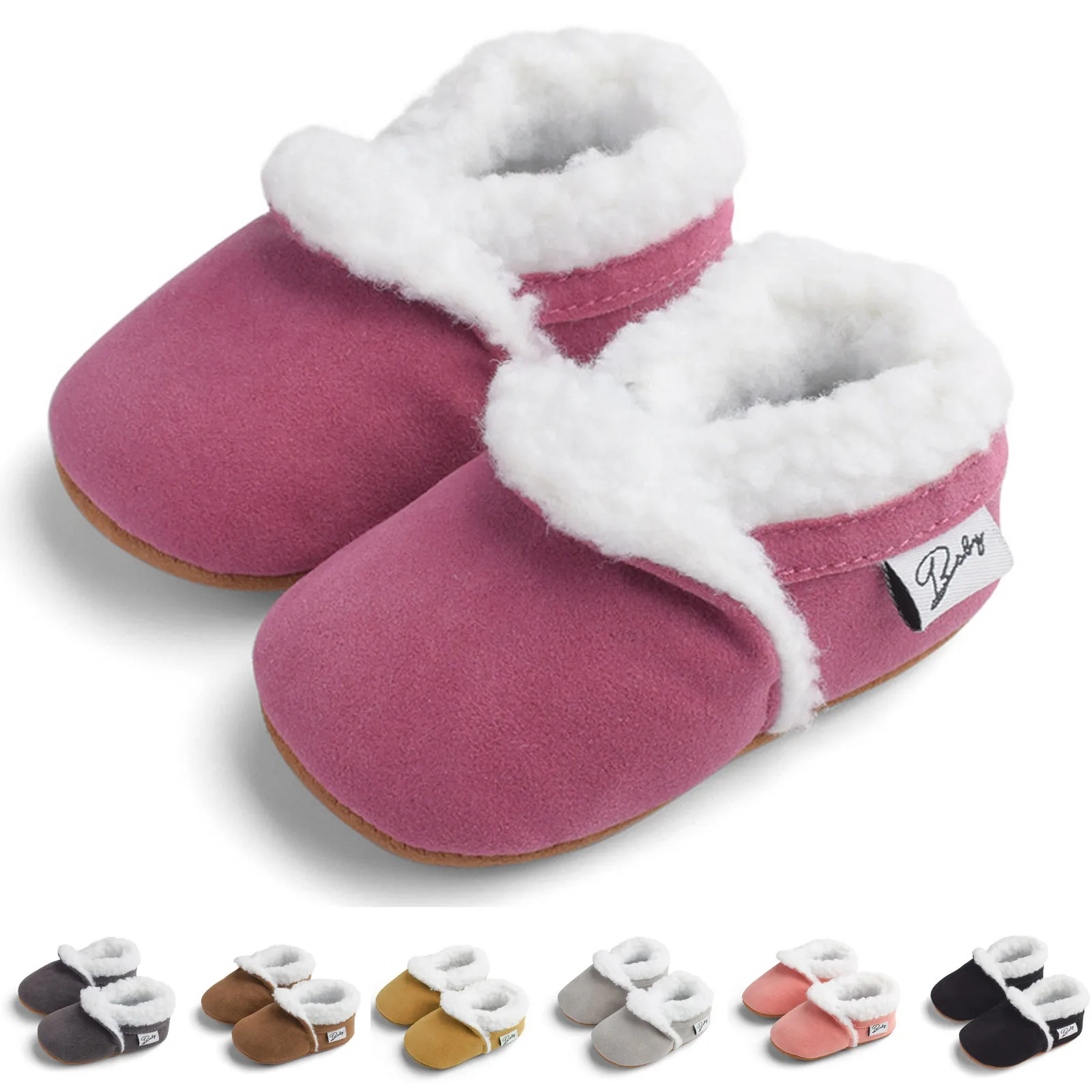 

Infant Baby Girl Shoes Boy Girl Cute Winter Keep Warm Soft Sole Shoes Toddler Snow Boots chaussure bebe fille детская обувь New