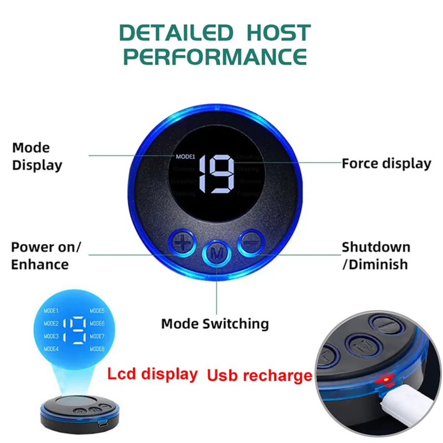 EMS Muscle Stimulator Ab Trainer Waist Abdominal Toning Belt 60cm With Gel Pads HomeFitness Workout Equipment USB Recharge muscle stimulator abdominal muscle stimulator