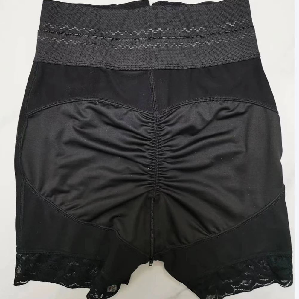 Slimming Fajas Lace Butt Lifter Charming Curves Butt Lifting BBL Hourglass FIgure Short 3 Hooks Waist Trainer Fajas Colombianas waist trainer shapewear panties push up panties shapewear workout pants butt hip enhancer ice silk panties
