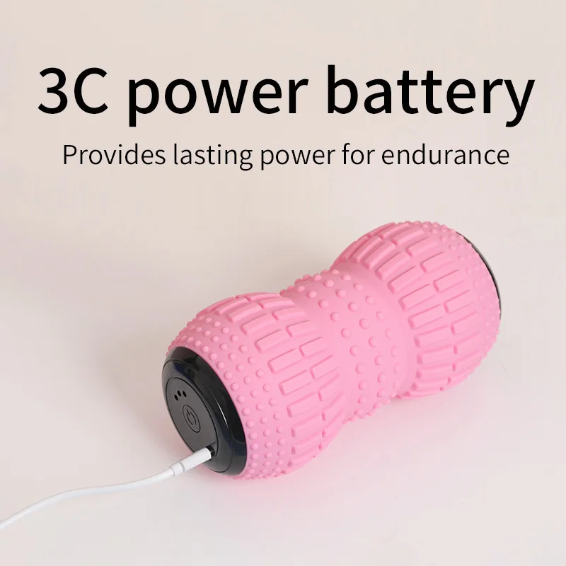 Description Picture 4 of itemYoga Balls Electric Fascia Ball Vibration Leg Muscle Relaxer Shoulder Neck Waist Muscle Massage Yoga Ball Fitness Massage Tool