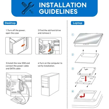 WALRAM SSD 512GB 128GB 256GB Hard Disk Drive SATA3 SSD 1TB 120GB 240GB 480GB Hdd 2.5 6