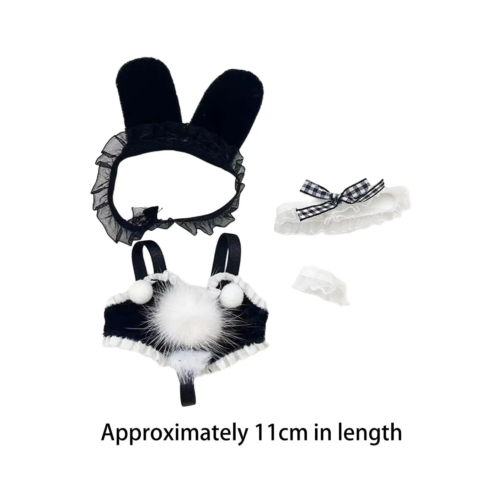 Plush Doll Clothes for Little Girls Stuffed Doll Clothes Dress for 17 Doll