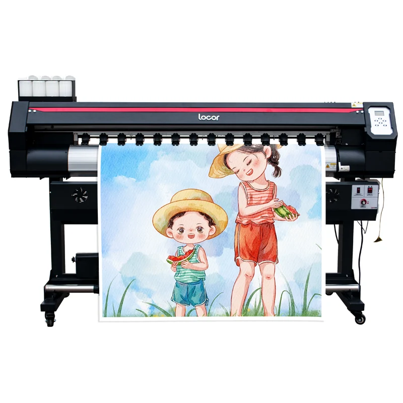 

1440Dpi Xp600 1.6M Large Format Inkjet Printers Vinyl Banner Plotter I3200 Printhead Color Sticker Eco Solvent Printer