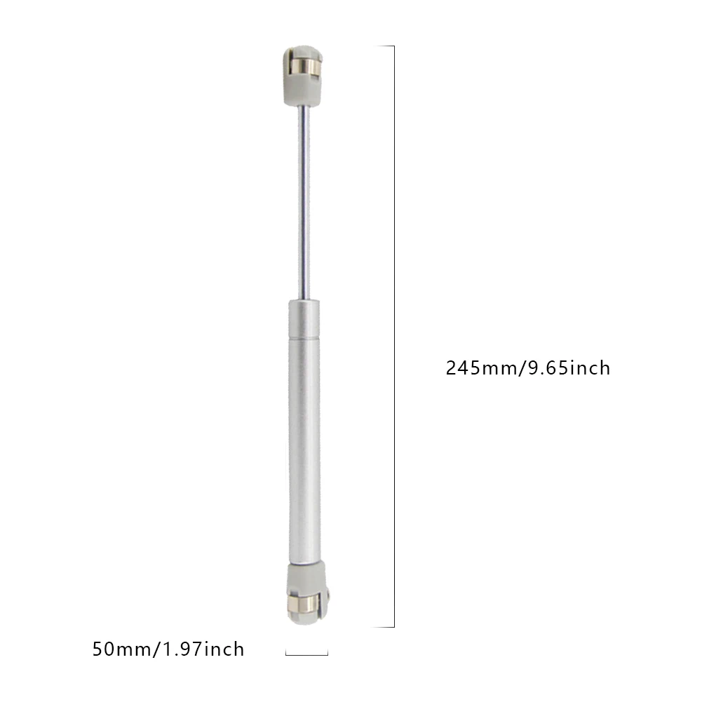 2pc 80N/100N Pneumatic Support Furniture Hinge Cabinet Door Hinge Silent Hydraulic Lift Support Stay Soft Close Open Cabient Hardware