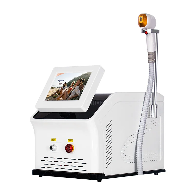 New 2000W Laser 7558081064nm Wavelength Hair Removal Cooling Head Painless Laser Epilator Face Body Removal