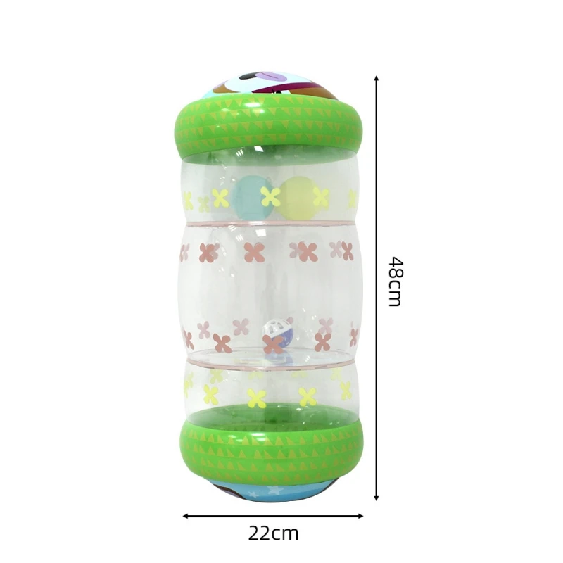 Splashin'kids Infant Toys Beginner Crawl Along Game Ball Drop Maze Tummy Time Activity Center Early Development Jumbo Roller Rattle Toy Baby Toys For 6 Months 1 2 3 Year Olds Watch