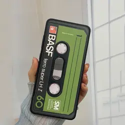 Retro Cassette Tape Design Soft Phone Cover Case for VIVO Y36 5G (1)