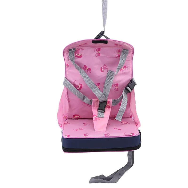 Bebê jantar cadeira saco do bebê portátil assento oxford tecido à prova de água infantil viagem dobrável criança cinto alimentação alta