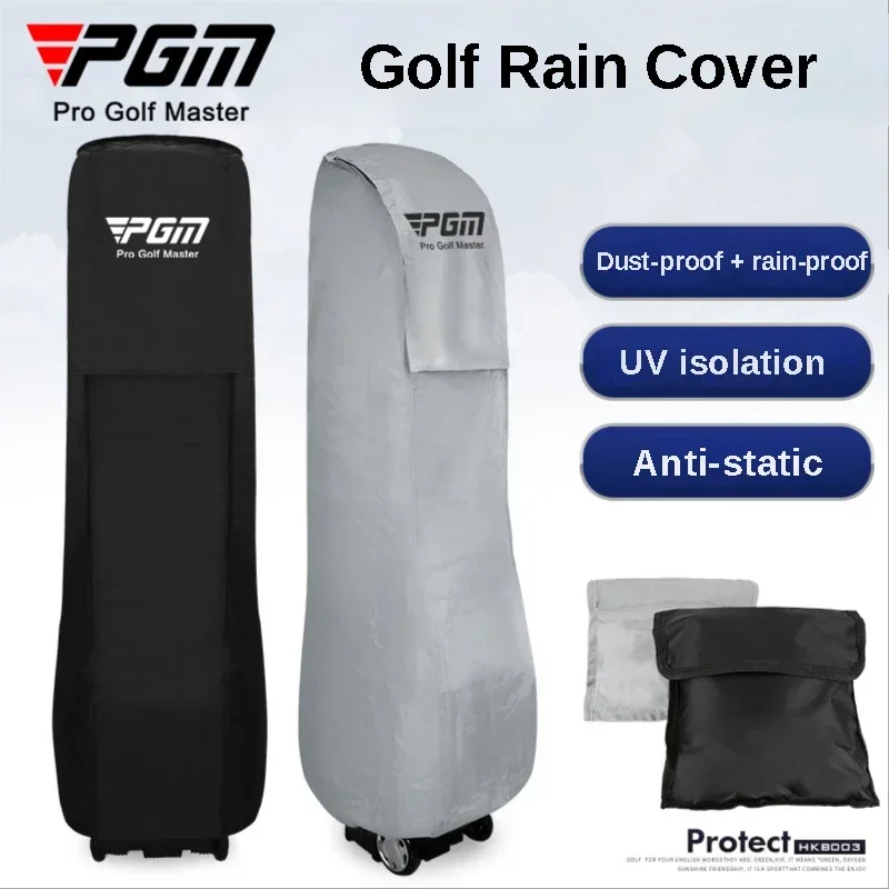 PGM Golf Bag Cover Nylon Waterproof Flight Travel Golf BagCover Dustproof Golf Bag With Rain Cover Case For Storage Bag HKB003