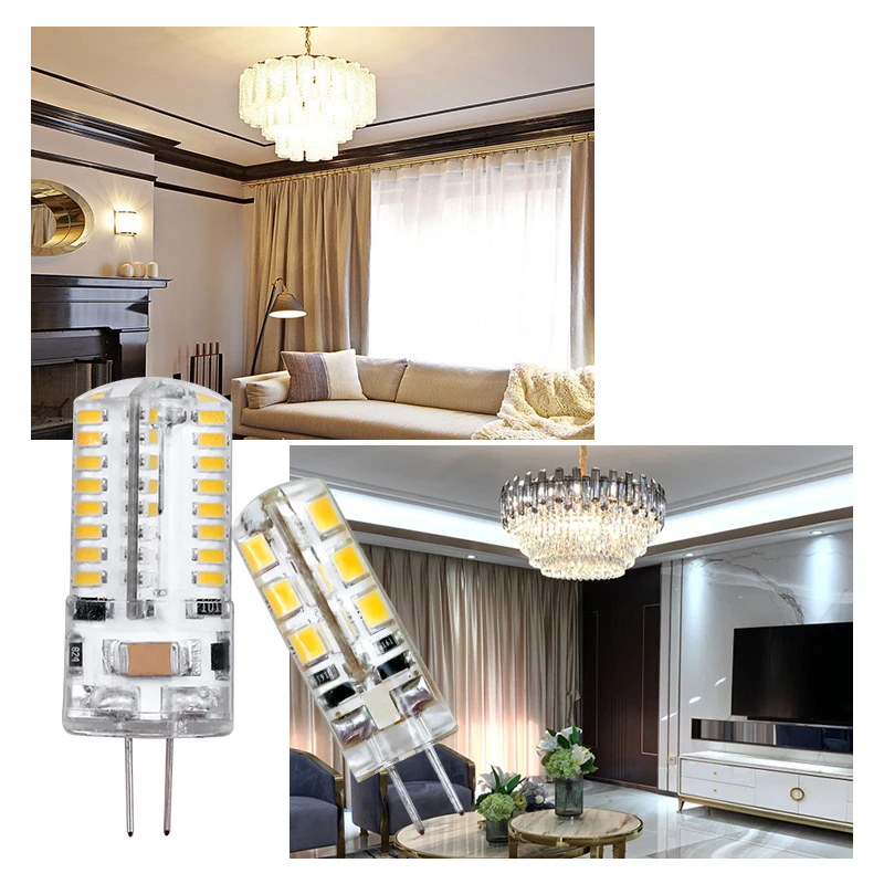 1-8Pcs G4 LED 전구 2W 3W 4W 5W 7W 9W AC DC12V 220V 옥수수 램프 SMD2835 스포트라이트 샹들리에 조명 할로겐 램프 교체