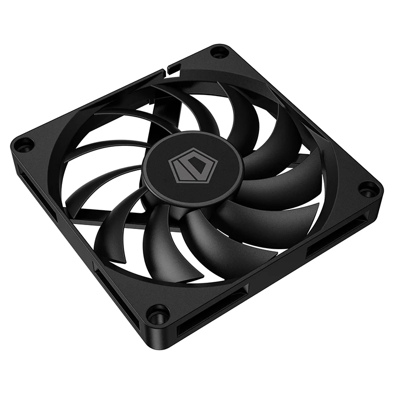 ID-COOLING NO-8010-PWM 800-3000RPM 4PIN PWM Ultra Thin Chassis Fan 8CM PC Fan In