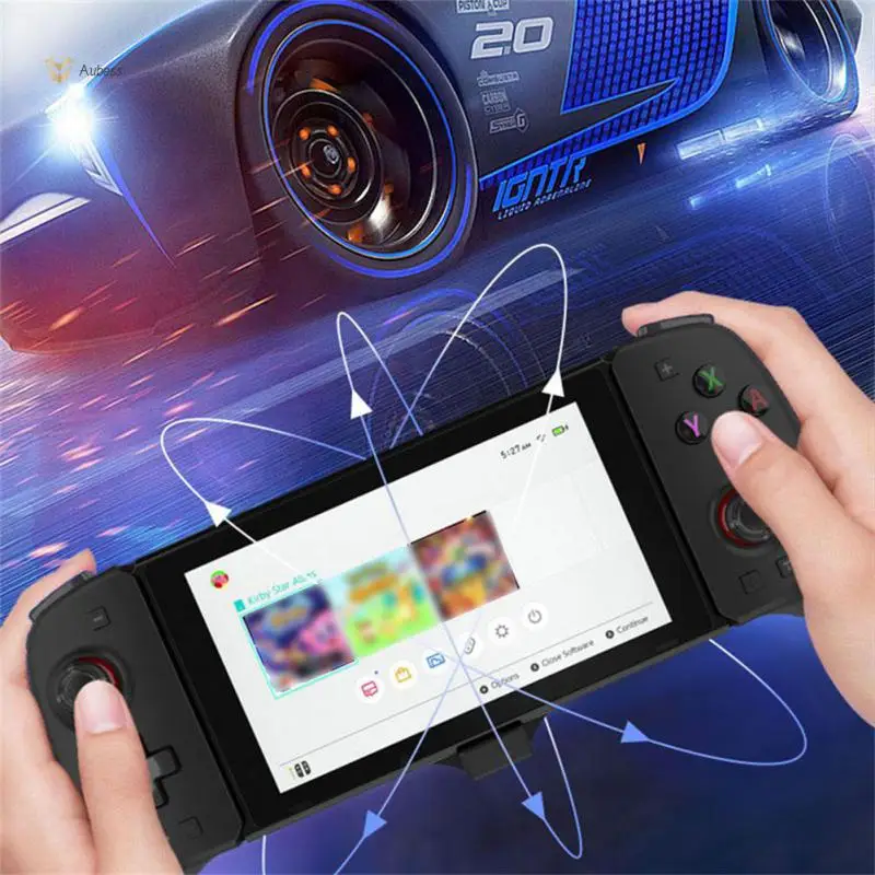 

Vibration Controller Handheld Grip Built-in 6-axis Gyro Joystick Gamepad Burst Somatosensory Type-c In-line Gamepad For