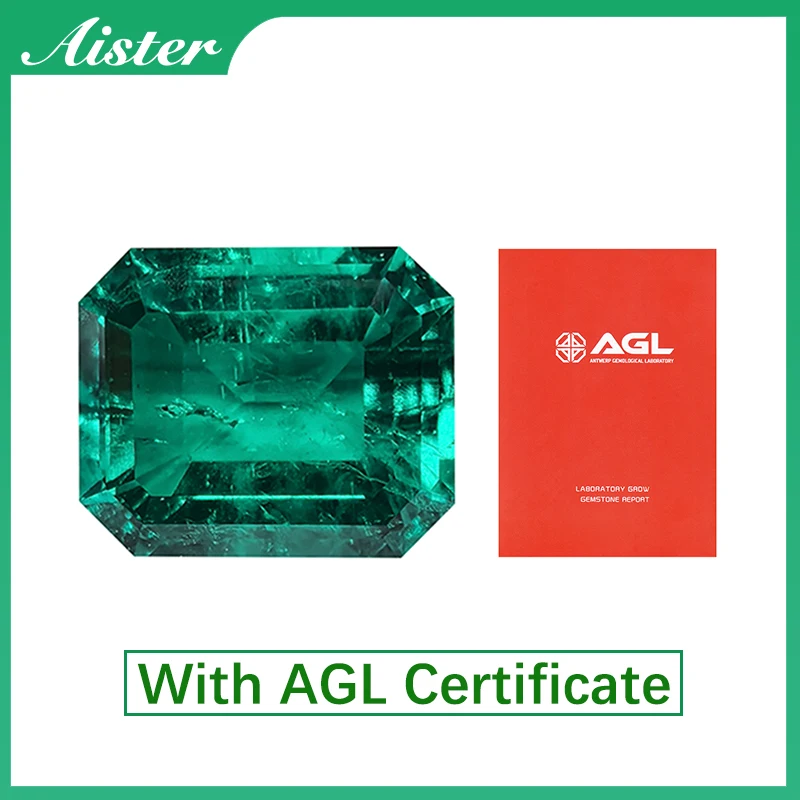 Émeraude Naturelle De Colombie - 7,52 Carats - Couleur Vert Vif - Forme Coussin - Certifiée GGL - Neuf étiqueté