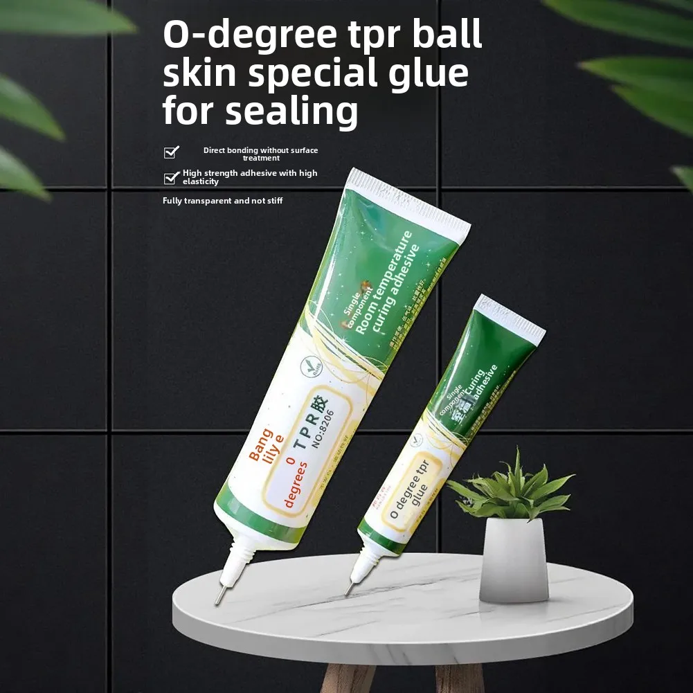 Colla TPR da 20 ml per giocattoli Squishy, adesivo polimerizzante a temperatura ambiente per riparazioni di Squishy con palline antistress, studio artigianale fai-da-te - immagine 6