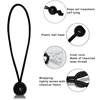 10pcs Bungee Ball Tarps Canvas Tarpaulin Flagpole Ties Cord Ends Elastic Rope Lace Fixed Boat Pole Camping Tent Accessories 4