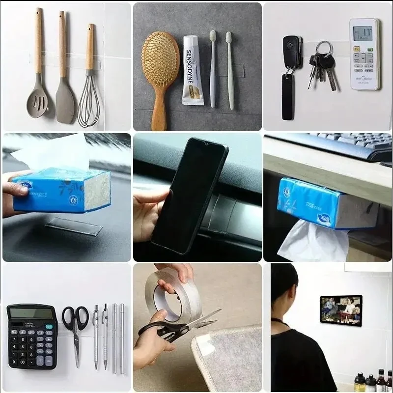 나노 양면 테이프, 재사용 가능한 방수 나노 투명 헤비 듀티 테이프, 내구성이 뛰어난 메쉬 나노 테이프, 신제품