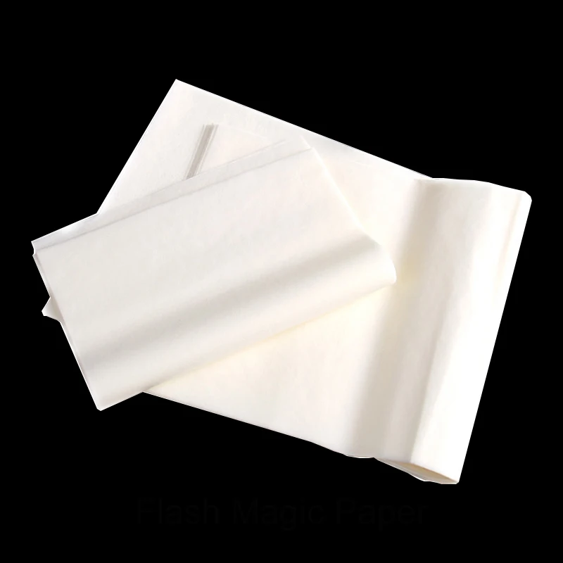 1/10 sheets Paper Magic Prop 50*20cm Flash Paper for Fire