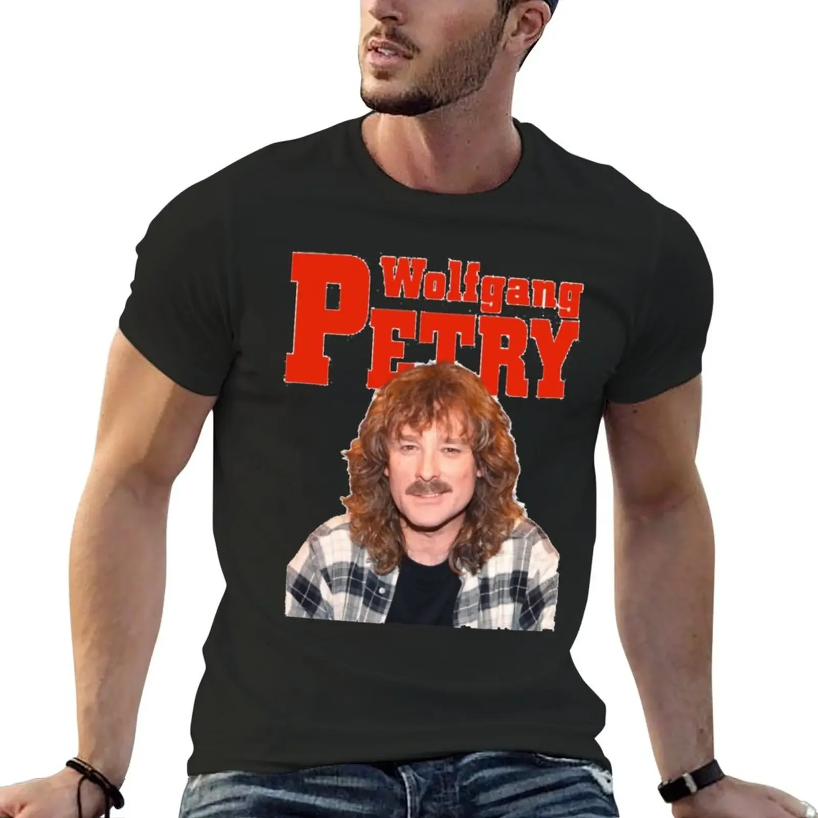 

Wolfgang petry wolfgang T-shirt boys animal print new edition tshirts for men