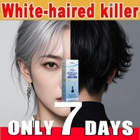 White To Black Gray White Hair Serum Natural Color Repair Nourishessence Anti-gray Care For Men Women