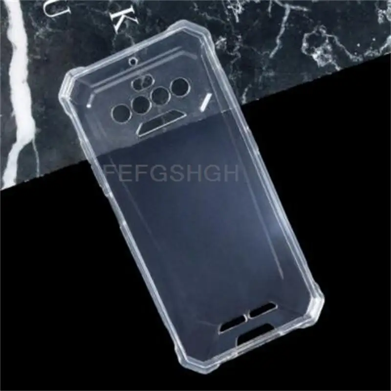 Фото Противоударный мягкий чехол из ТПУ для Oukitel IIIF150 R2022 6,78 дюйма 2022 силиконовый чехол Бампер закаленное стекло для IIIF150 R2022 №5