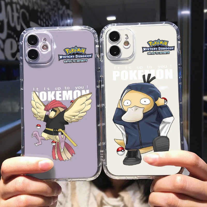 Custodia Per Telefono Pokemon Dragonite Snorlax Art Per Apple Iphone 14 13 12 Mini 11 Xs Pro Max X Xr 8 7 6 Plus 5 Se Cover Trasparente