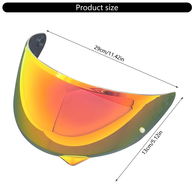 Motorcycle Helmet Visor Lens for HJC C10 Replace Anti-UV Anti