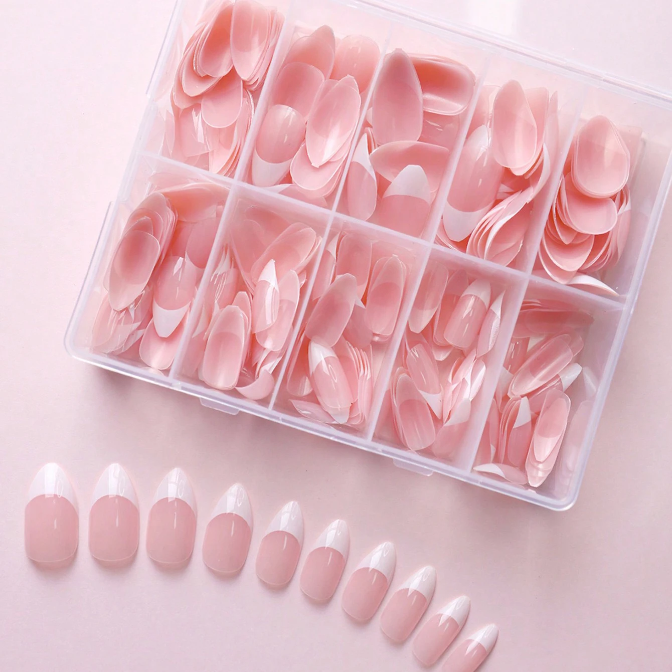 Short Round Press on Nails