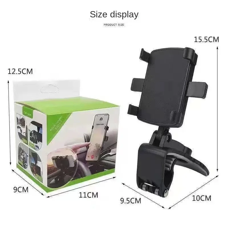

phone holder multifunction rotating for car interior dashboard rearview mirror