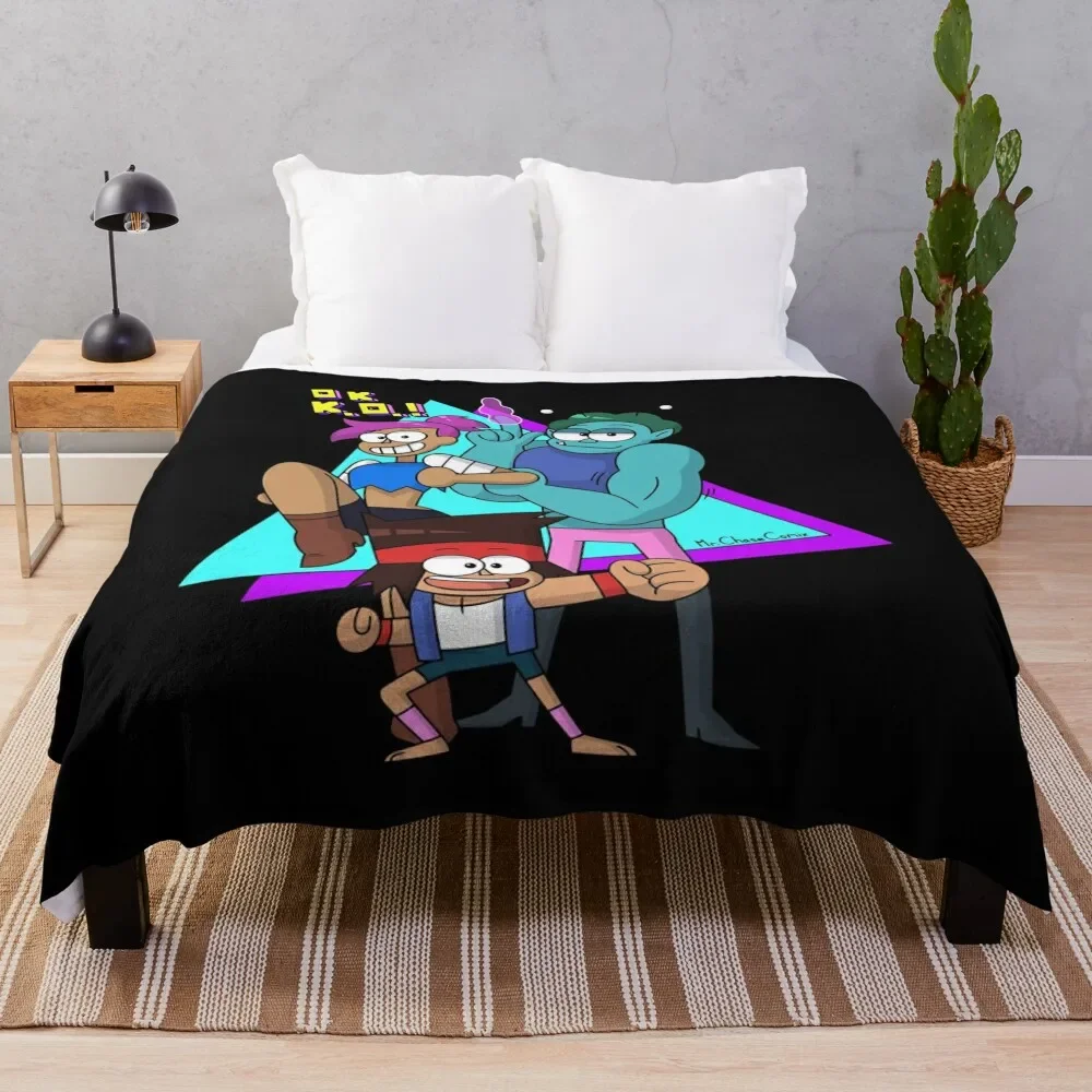 

K.O., Rad, and Enid Throw Blanket Cute for babies Blankets