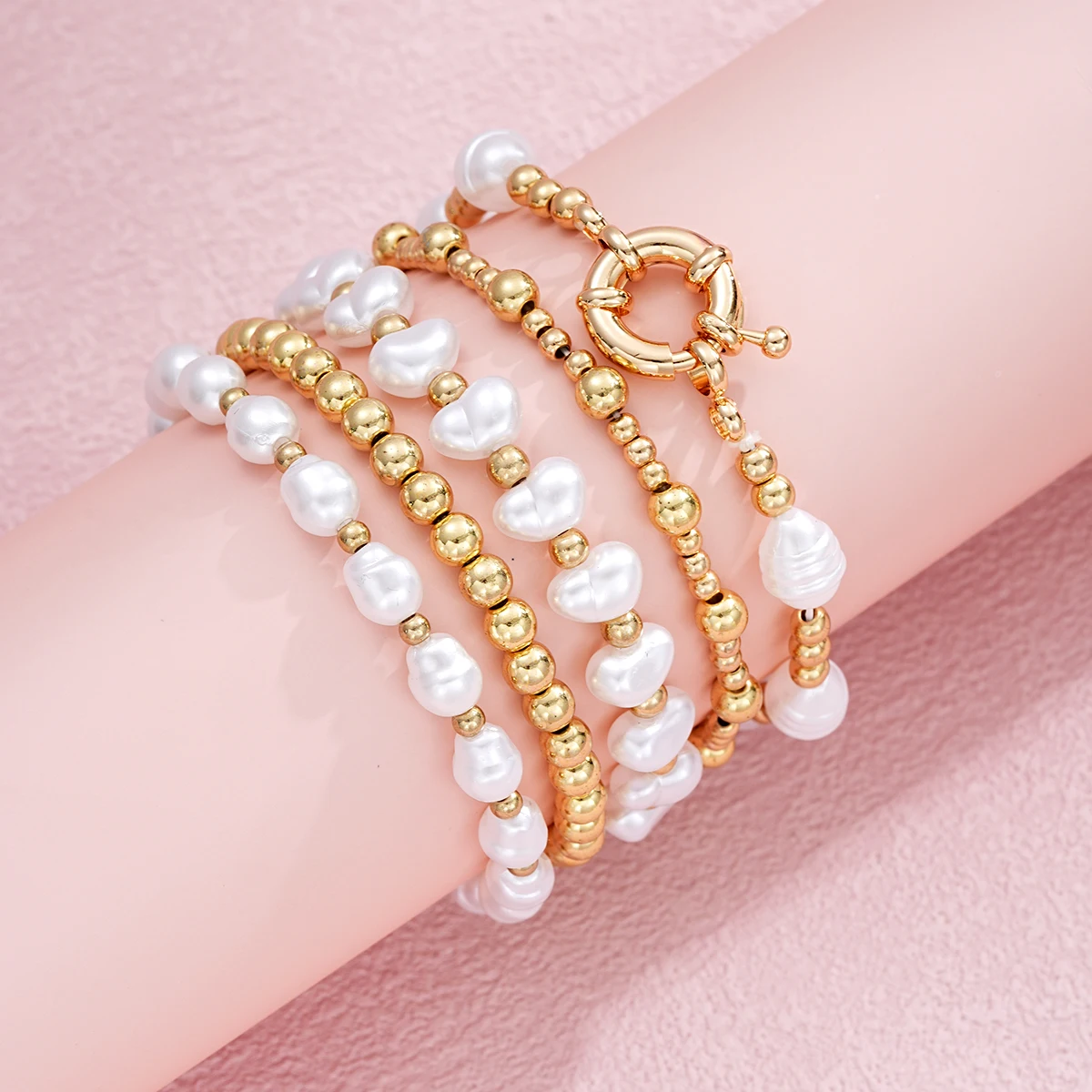 ★関税込★VINTAGE HOLLYWOOD★Basic Pearl Bracelet★ Designer fashion, Seoul-fully created | W Concept