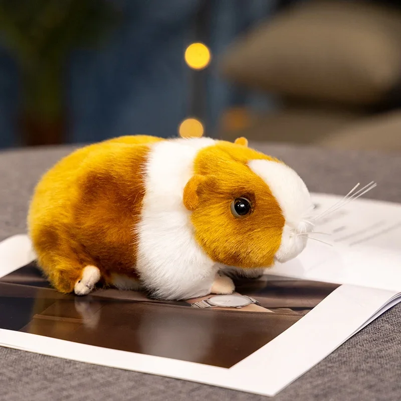 צעצועי פלוש של חזיר הים היפה, בובה קטנה ונעימה ממולאת, בובה דקה ומדומה לחיות, חיות דקל מקסימות לשולחן העבודה