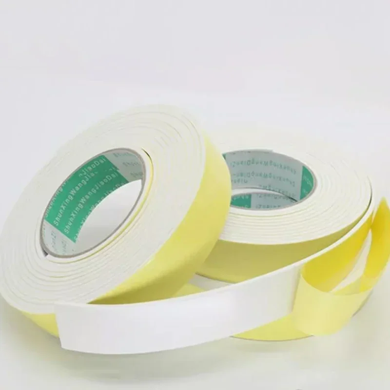 Self Adhesive EVA White Sponge Foam Rubber Tape Anti-collision Seal Strip Thick 2 3 5mm adhesive tape adhesive seal strip