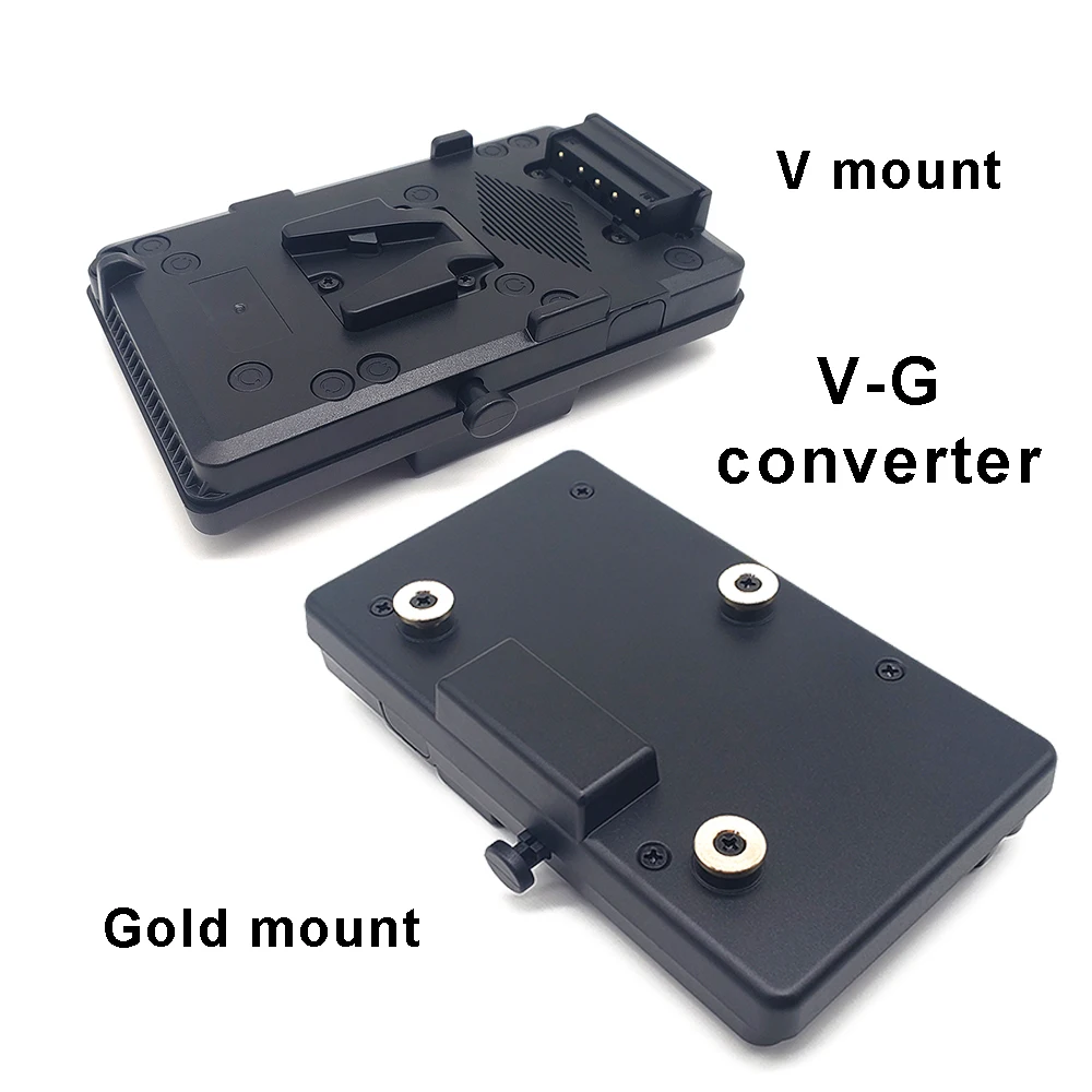 Placa Adaptadora de Bateria para Anton Bauer V-mount Lock Gold Mount Fit para Sony Panasonic Jvc Video Uc9557