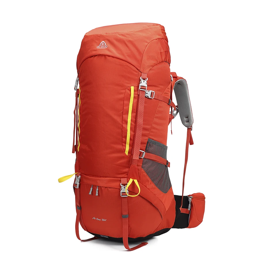 80L Big Waterproof Hiking Backpack Tourist Bike Bag Outdoor Climbing Bag Sports Mountaineering Rucksack Adjustable Ski Daypack