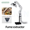Household Smoke Exhaust Machine Barbecue Hood Kitchen Exhaust Smoke Machine Hot Pot Air Cappa Aspiratirce Extractor 1