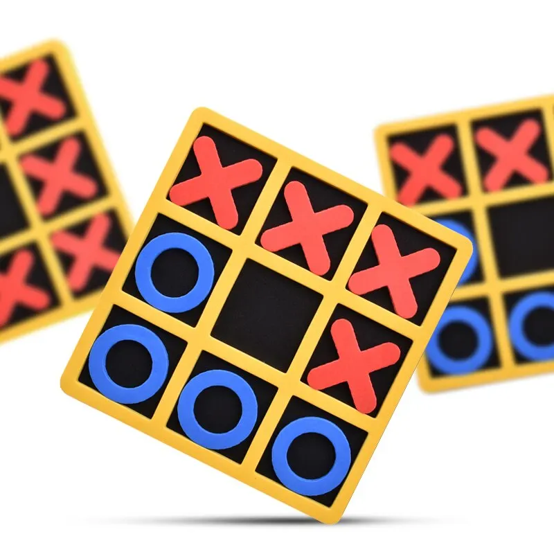 OX Chess Board Game 1PC Parent-Child Interaction Leisure Puzzles Funny Developing Intelligent Educational For Children Adult