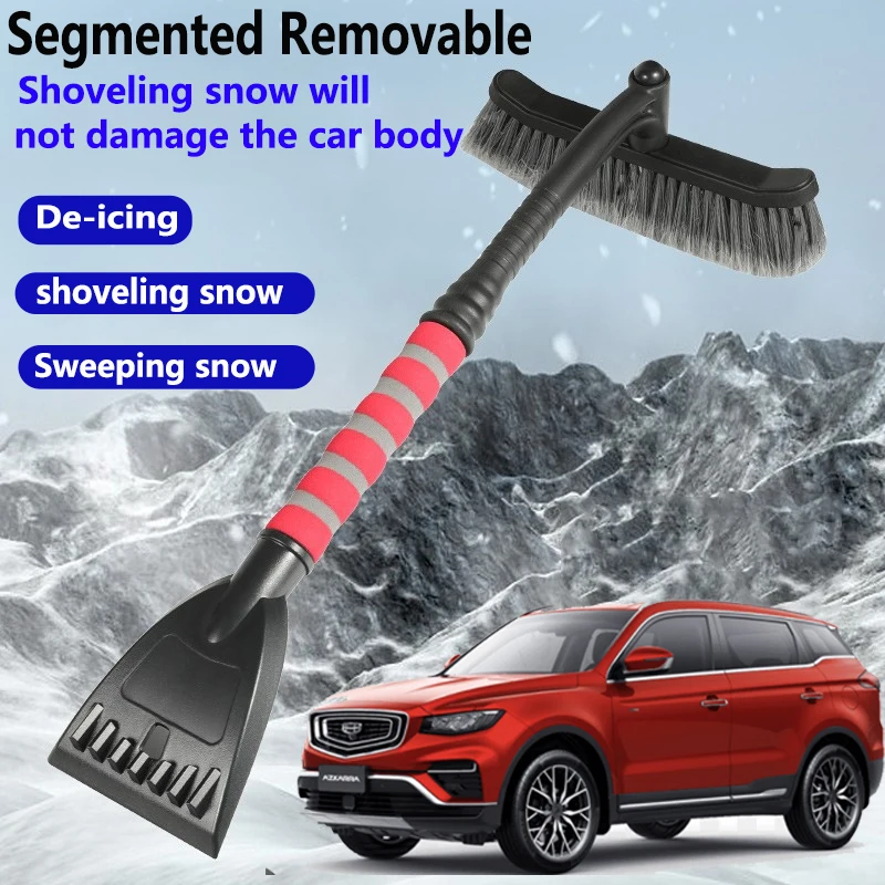 Car Ice Scraper 360 Pivoting Brush Car Snow Shovel With Ergonomic Grip Car  Windshield Window Snow Ice Scraper Cleaning Tool - AliExpress