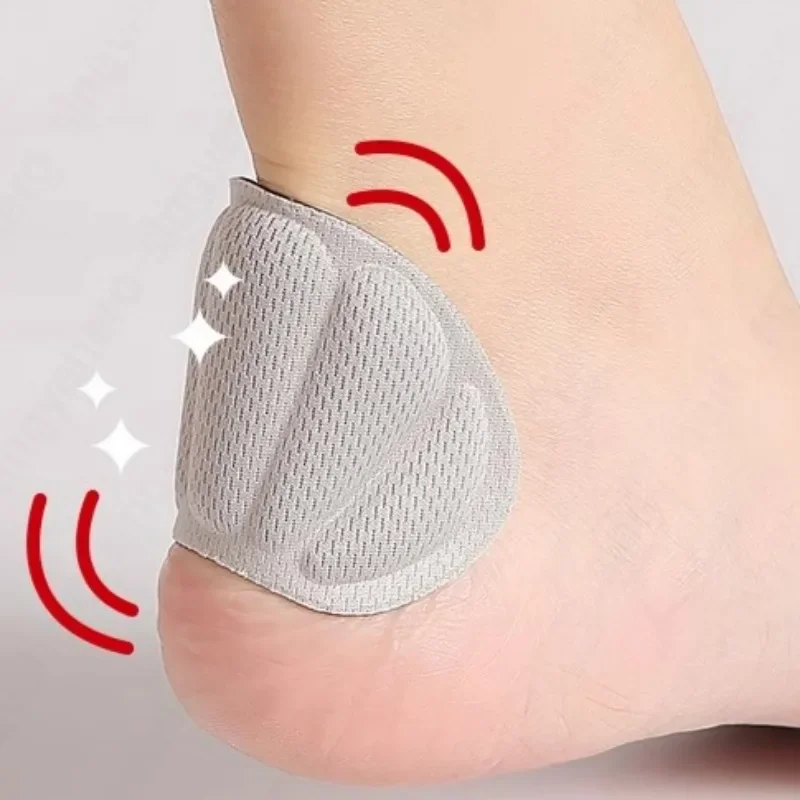 4D Sponge Shoe Heel Sticker Relieve Pressure Insole Anti Friction Heel Pad Patch Breathable Shoes Insert Foot Protection Sticker shoe insoles heel protector heel protector pads heel insoles shoe repair stickers heel cushion insole heel cushion protector heel protector patches shoe stickers