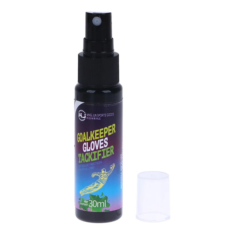 Football Grip Spray 1Pc 30ml Goalkeeper Glove Football Grip Spray For Goalkeeping Gloves Non-slip Enhanced Sticky Baseball Replacement Glove Glue