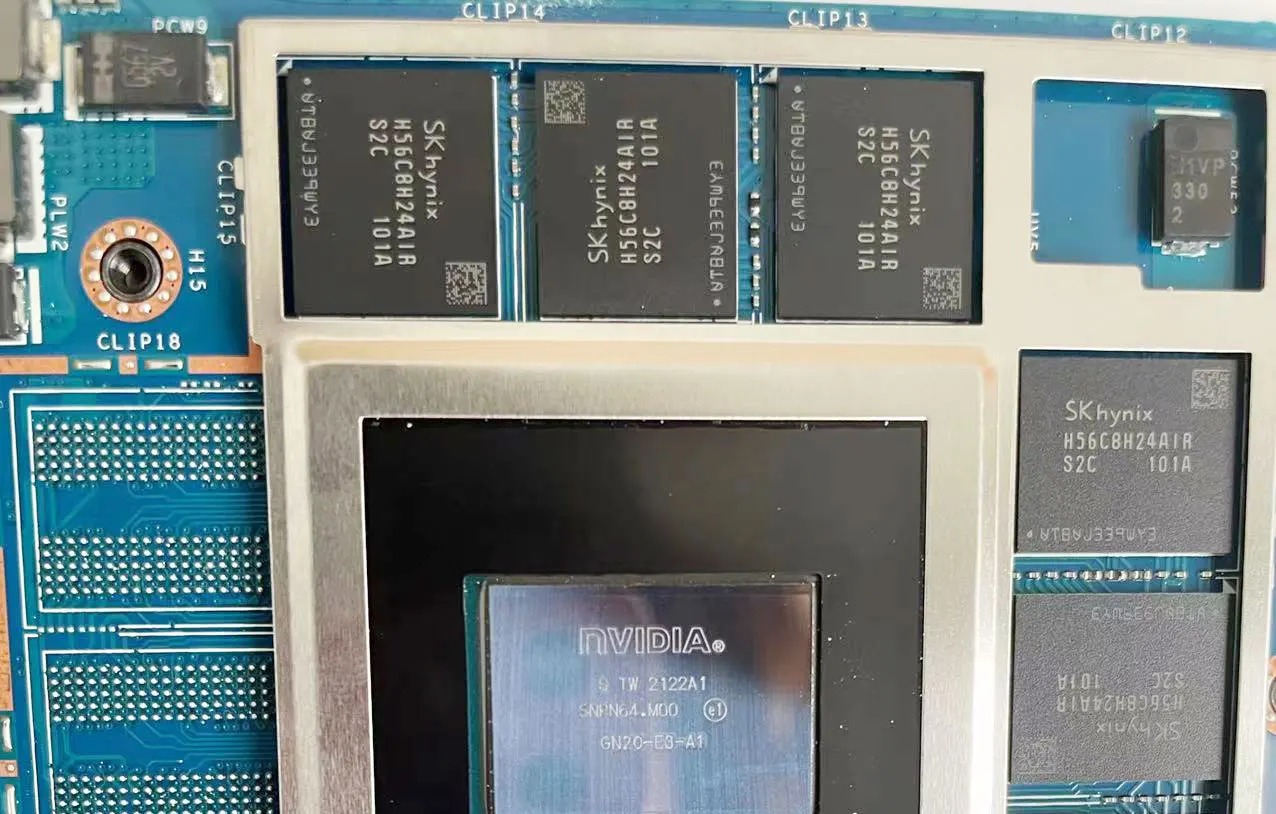 GH51M LA-K862P with i7-10750H CPU RTX3070 8GB GPU for Acer