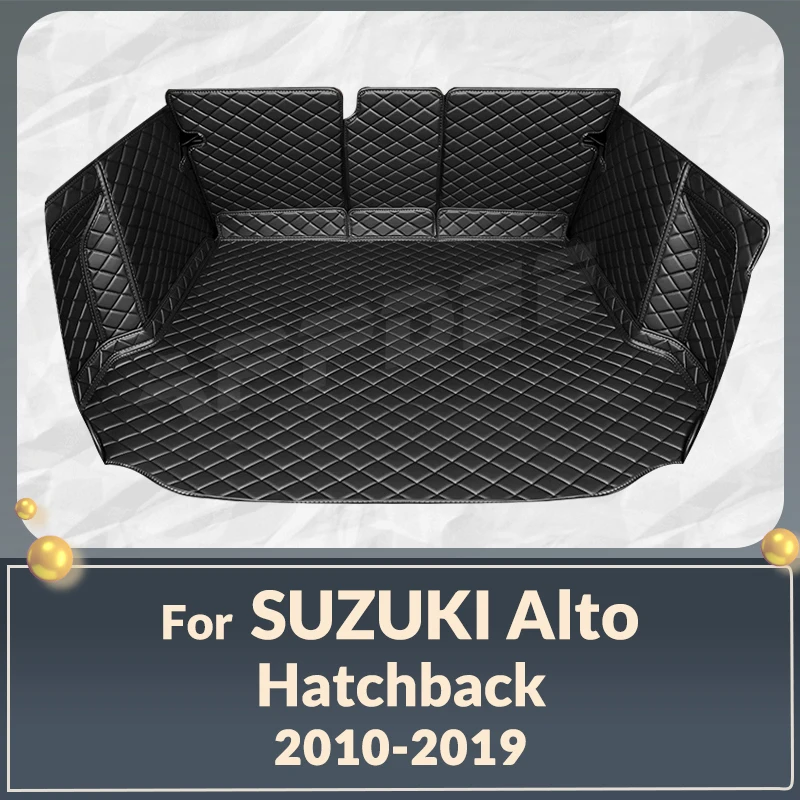 

Full Coverage Trunk Mat For Suzuki Alto Hatchback 2010-2019 18 17 16 15 14 13 12 11 Car Cover Pad Interior Protector Accessories