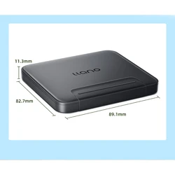 Durable Water-Resistant & Shockproof Memory Card Storage Organizer (Black)