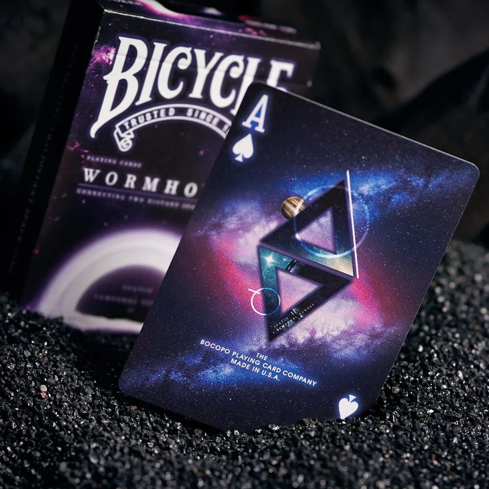 Bicycle Wormhole Playing Cards Deck Uspcc Limited Edition Card Games Magic  Props Magic Tricks For Magician - Card Games - AliExpress