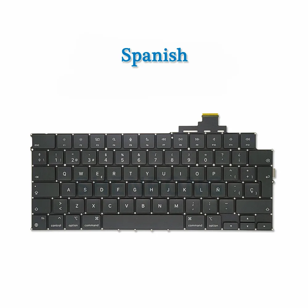 A2941 Keyboard US UK English French German Spanish Russian For