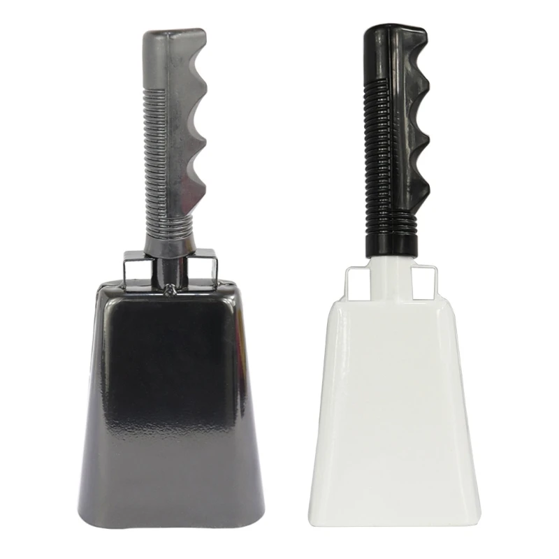 

Cowbell for Sporting Event Cheering Steel Cow Bells for Football, Party, Concert TOP quality