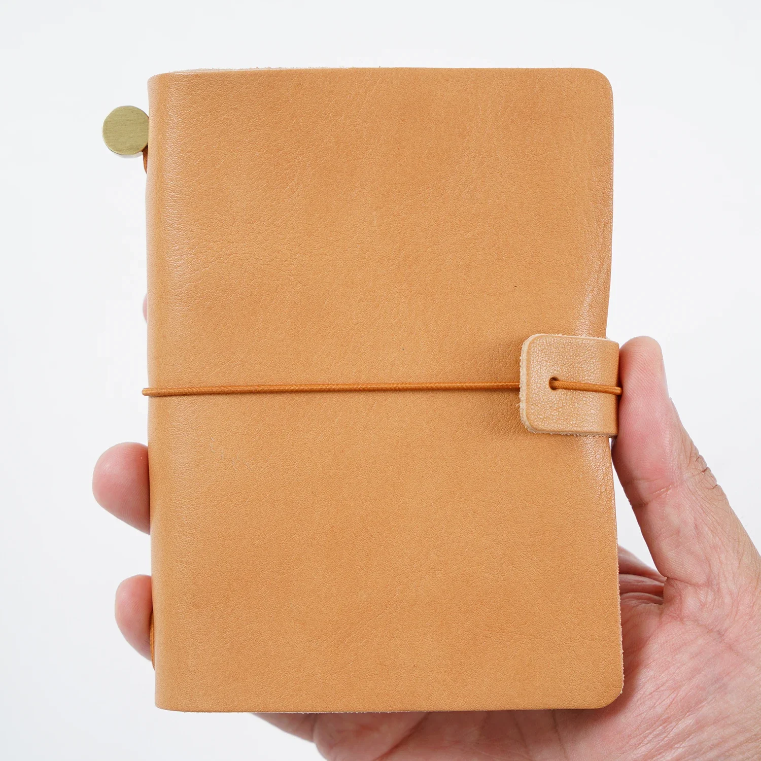 Moterm Compact Series Passport Size Traveler Notebook Full Grain Vegetable Tanned Leather Organizer Diary Sketchbook Planner 5