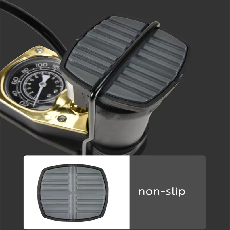 1pcs  Mini pedal high pressure air pump bicycle car basketball toy inflatable convenient foot