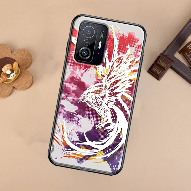 Phoenix Bird Design Phone Case